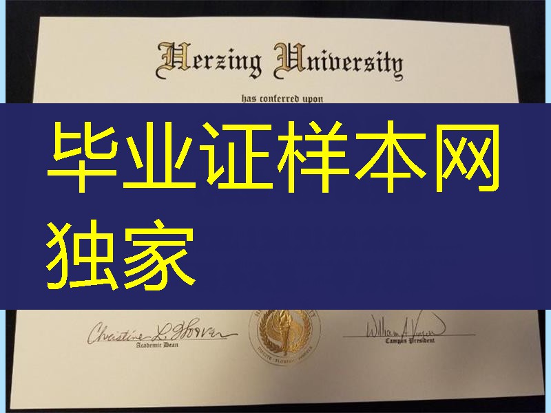 美国荷晶大学毕业证，Herzing University diploma