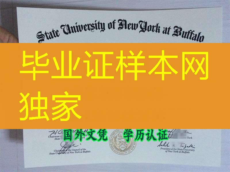 美国纽约州立大学布法罗分校毕业证state university of new york at buffalo diploma