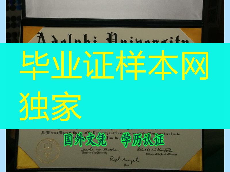 美国diploma,美国艾德菲大学Adelphi University毕业证实拍