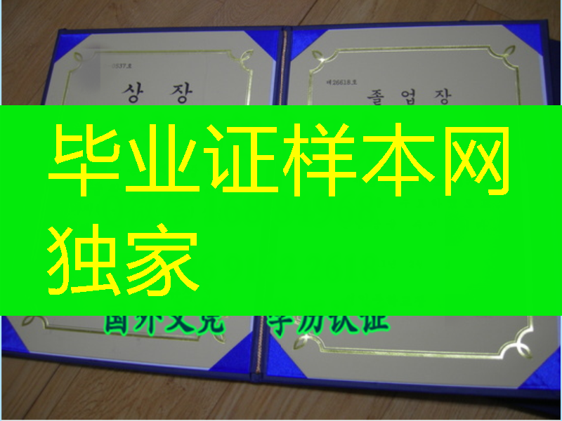 韩国圣日中学校毕业证烫金质量，韩国圣日中学校文凭价格