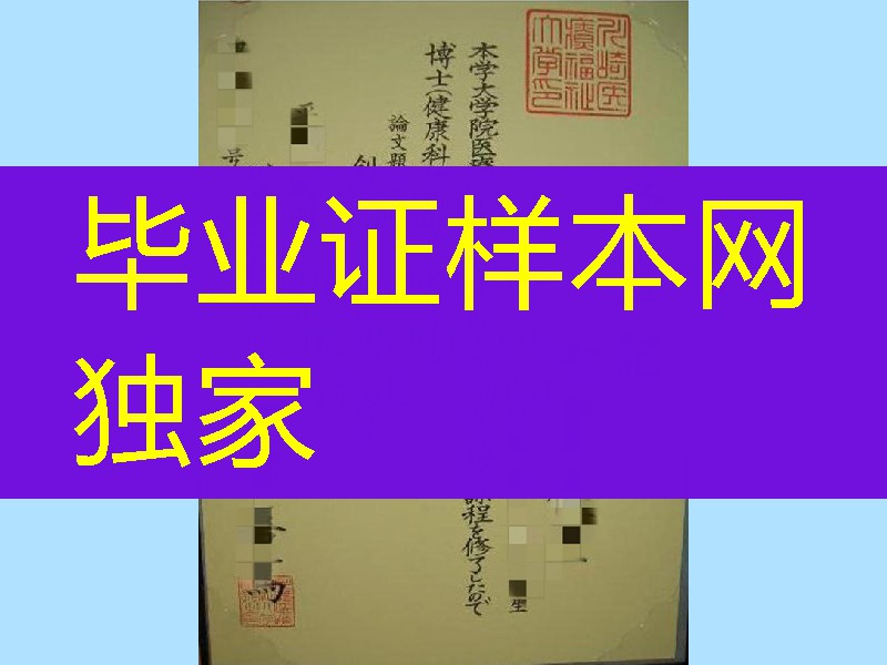 日本川崎医療福祉大学大学院学位記