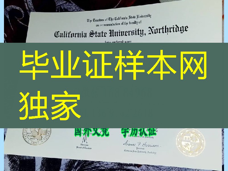 美国CSUN大学学位毕业样式，加州州立大学北岭分校毕业证California State University，Northridge diploma certi