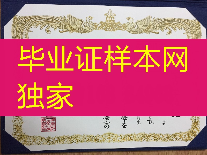 日本神奈川工科大学卒业证书学位记,日本神奈川工科大学毕业证模版