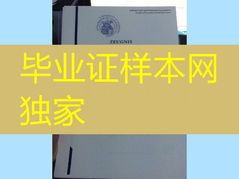 制作德国大学毕业证，德国班贝格大学University of Bamberg毕业证学位证