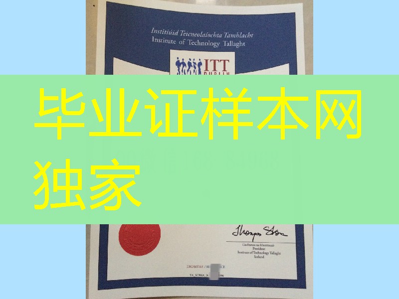 爱尔兰塔拉理工学院毕业证学位证,Institute of Technology, Tallaght diploma degree