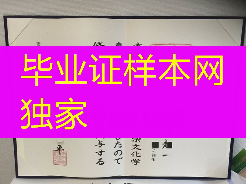 日本东京艺术大学学位记，东京艺术大学毕业证范例